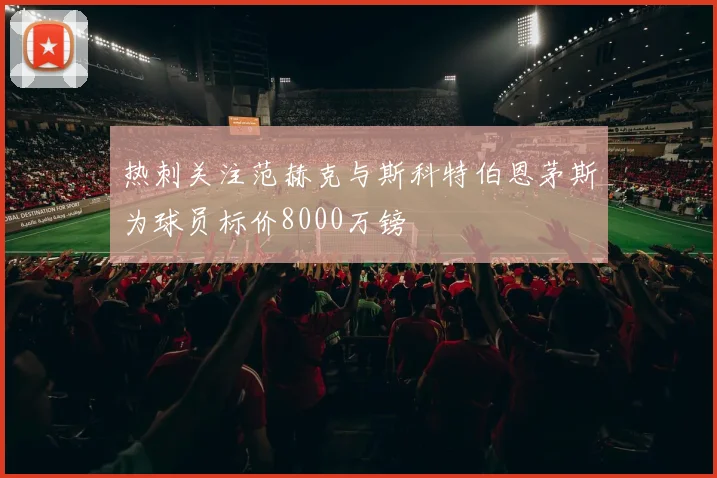 热刺关注范赫克与斯科特伯恩茅斯为球员标价8000万镑